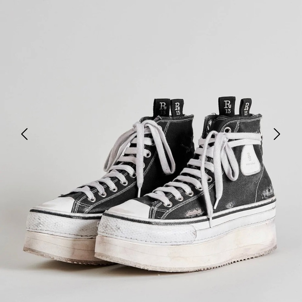 COPY - R13 platform sneakers
